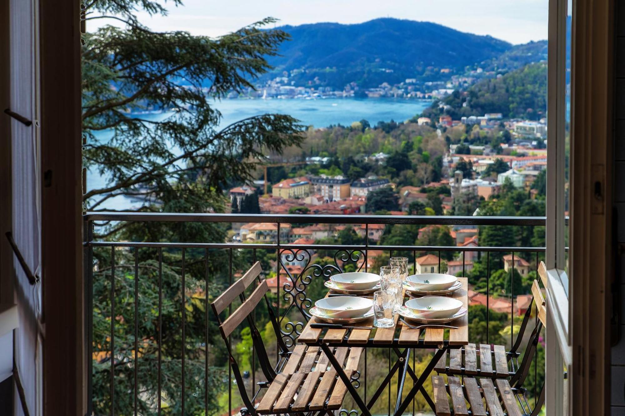 Vista Lario Apartment - Aqua Apartments Cernobbio Exteriér fotografie