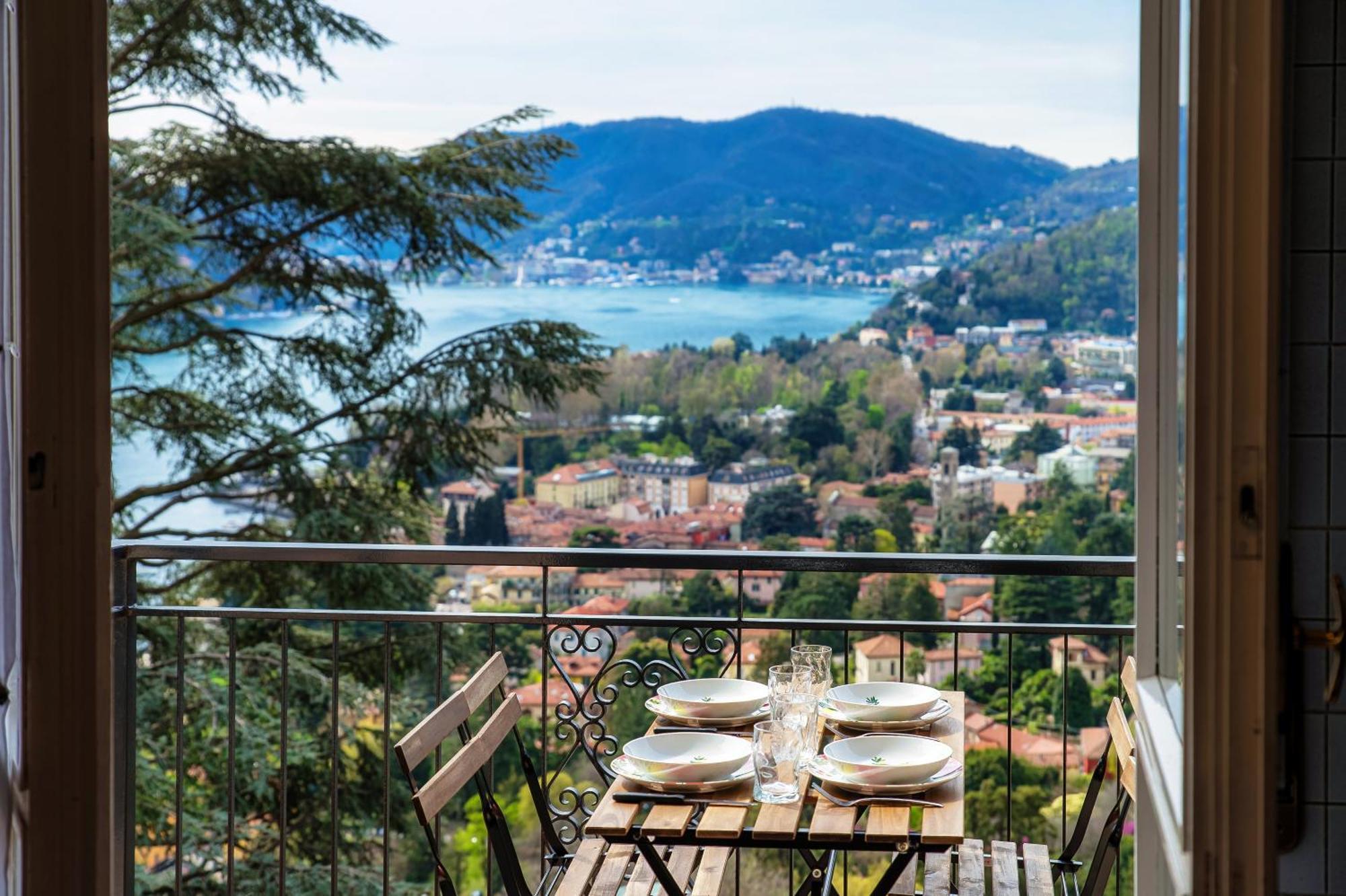 Vista Lario Apartment - Aqua Apartments Cernobbio Exteriér fotografie